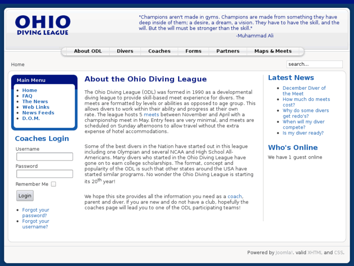 www.ohiodivingleague.org