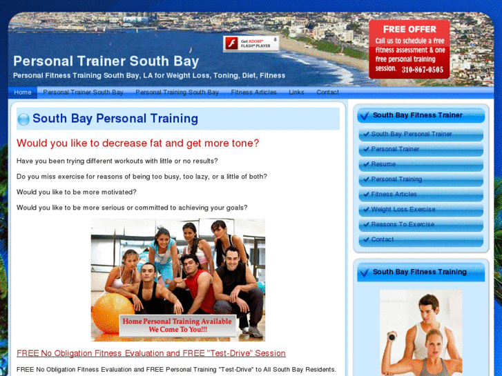 www.personaltrainersouthbay.com