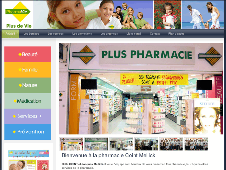 www.pharmacie-centrecommercial.com