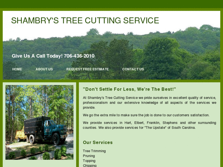 www.shambrytreeservice.com