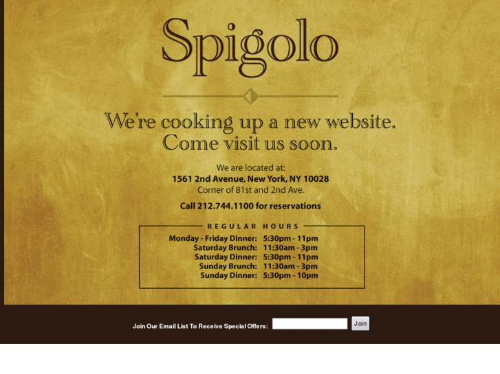 www.spigolonyc.com