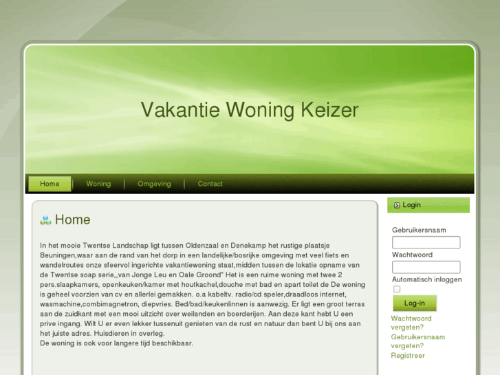 www.vakantiewoningkeizer.com