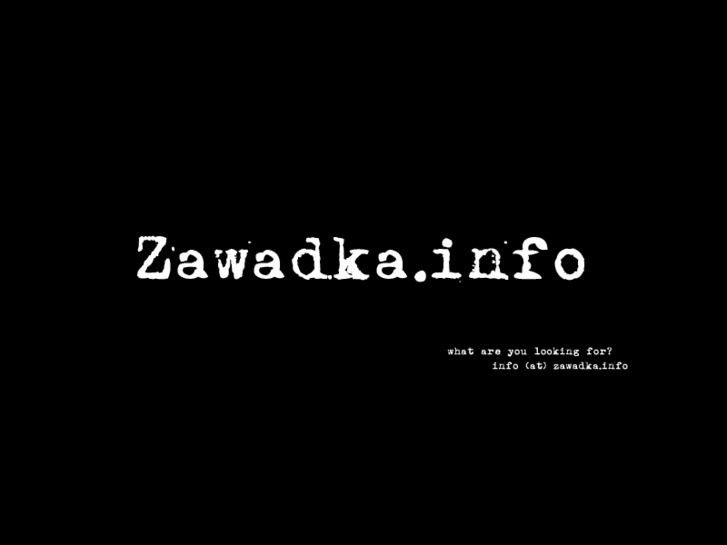 www.zawadka.info