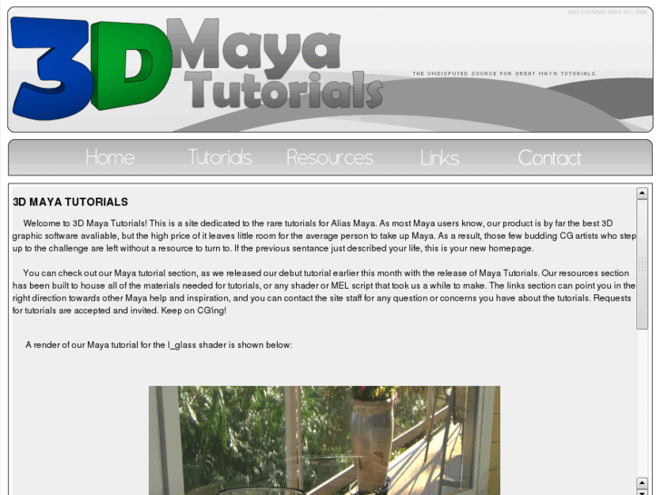 www.3dmayatutorials.com