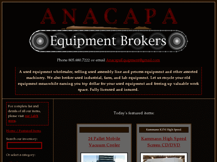 www.anacapaequipment.com