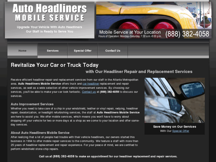 www.autoheadlinersmobileservice.com