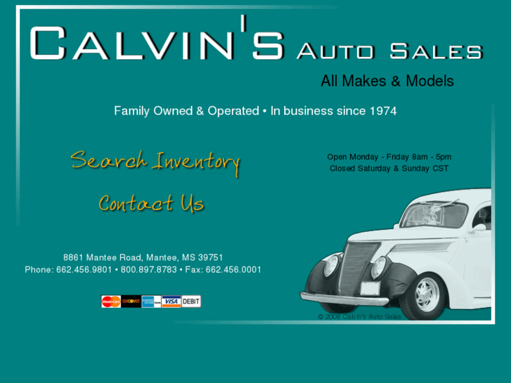 www.calvinsautosales.com