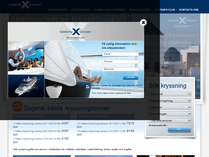 www.celebritycruises.se