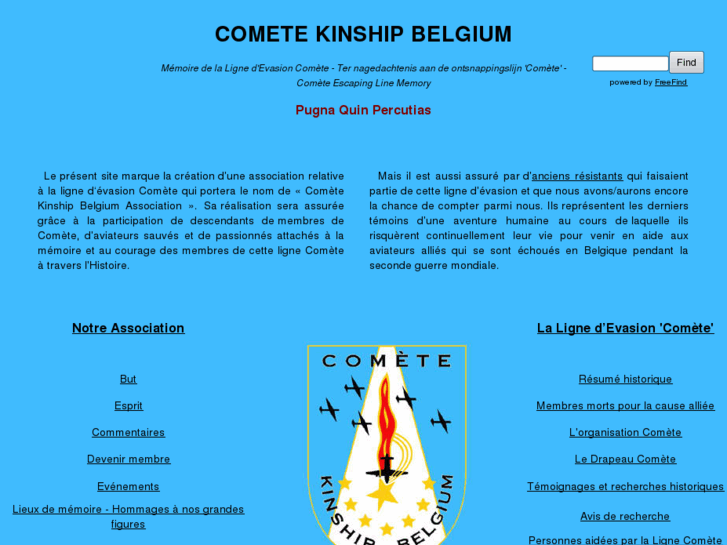 www.cometeline.org