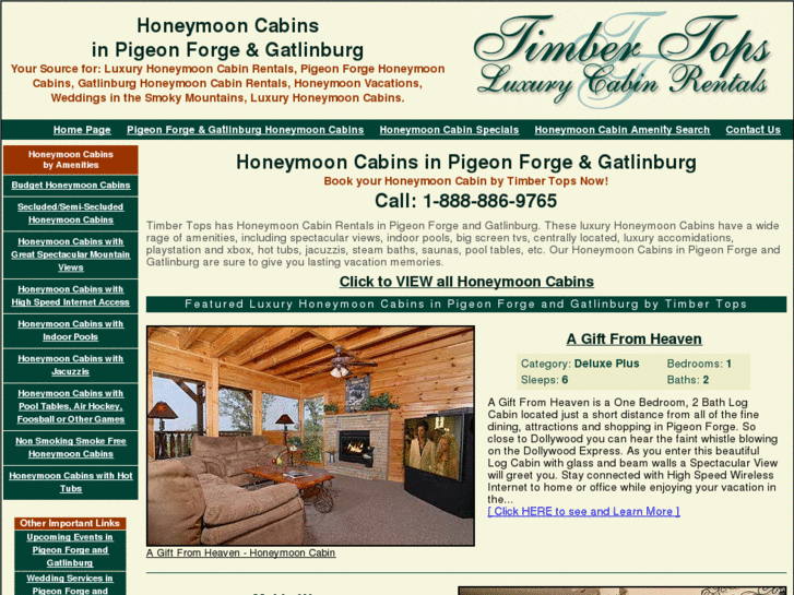 www.honeymooncabinsinpigeonforge.com