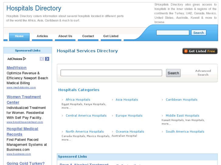 www.hospitalsdirectory.net