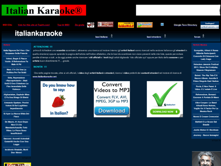 www.italiankaraoke.it