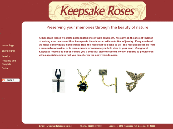 www.keepsakeroses.com