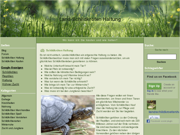 www.landschildkroetenhaltung.de