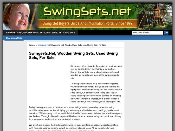 www.swingsets.net