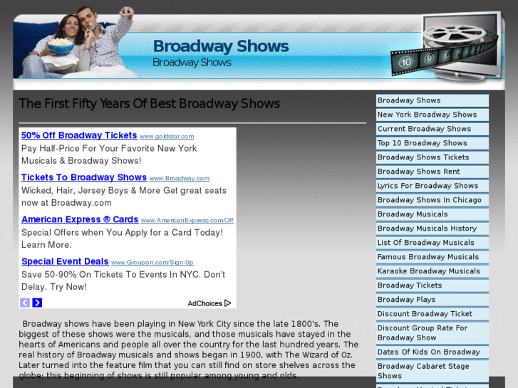 www.thebroadwayshows.com