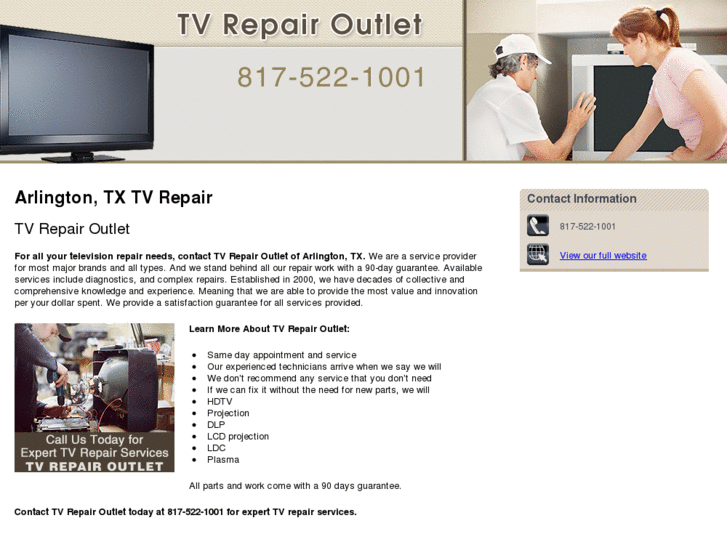 www.tvrepairarlington.com