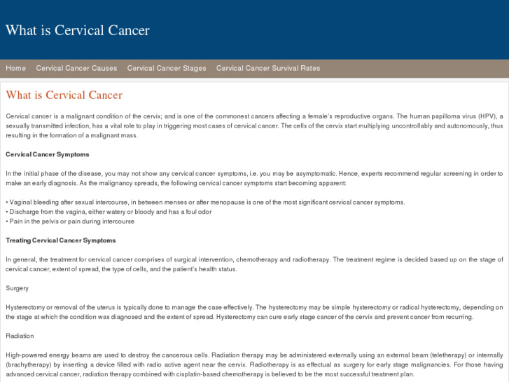 www.whatiscervicalcancer.net