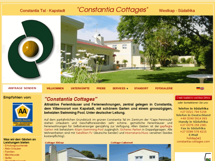 www.constantia-cottages.com