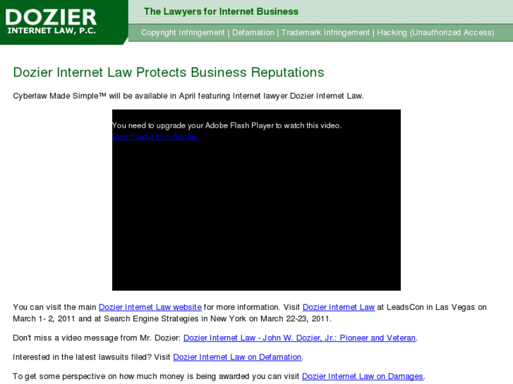 www.dozierinternetlaw.biz