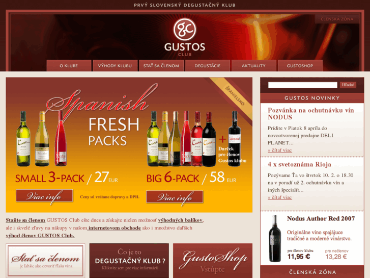 www.gustosclub.com