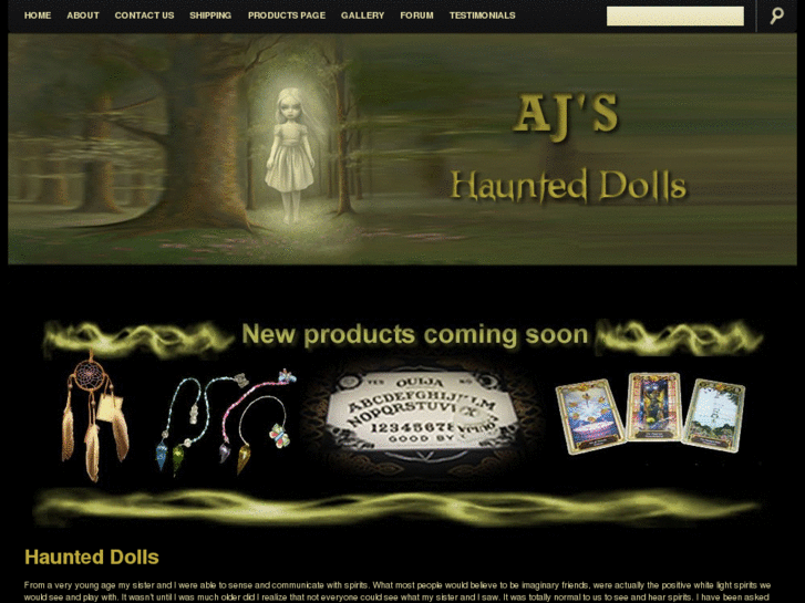 www.haunteddollsforsale.com