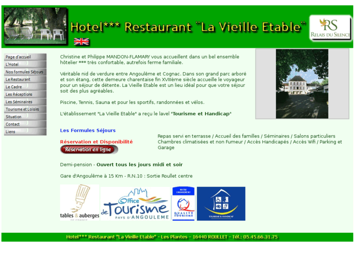 www.hotel-vieille-etable.com