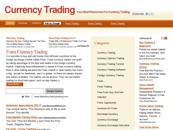 www.ideasforcurrencytrading.com