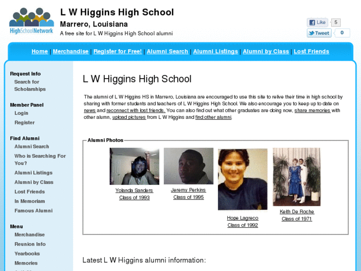 www.lwhigginshighschool.org