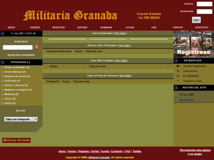 www.militariagranada.es