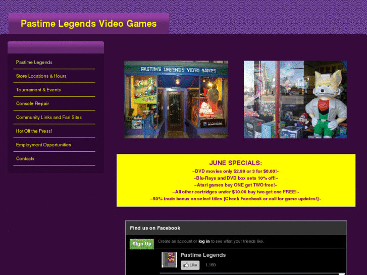 www.pastimelegendsvideogames.com