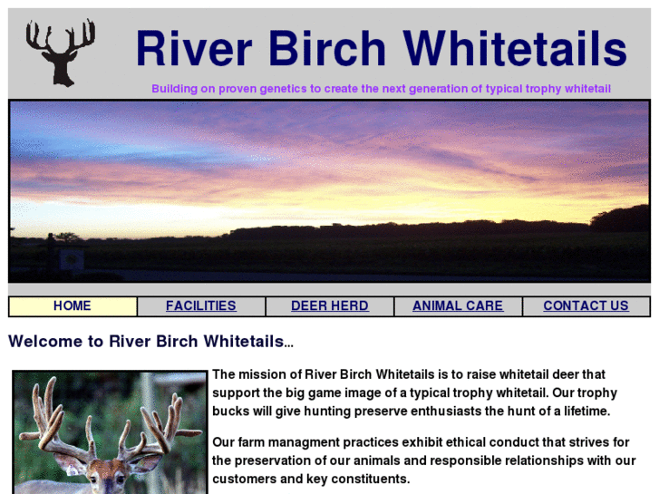 www.riverbirchwhitetails.com