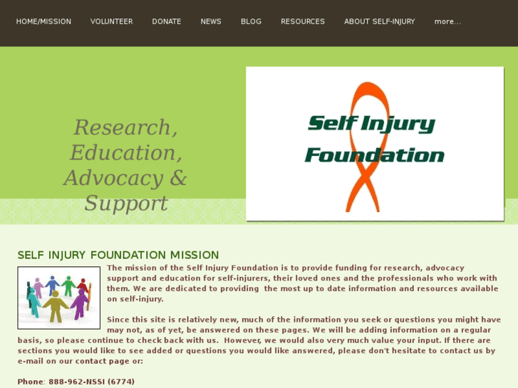 www.selfinjuryfoundation.org