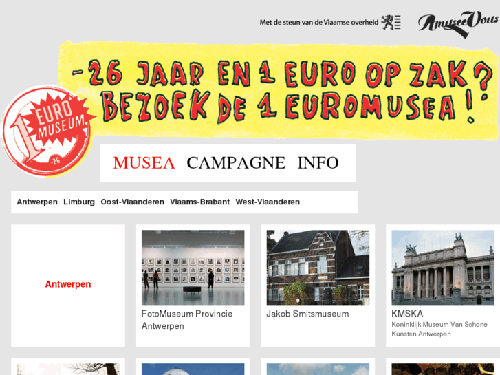 www.1euromuseum.be