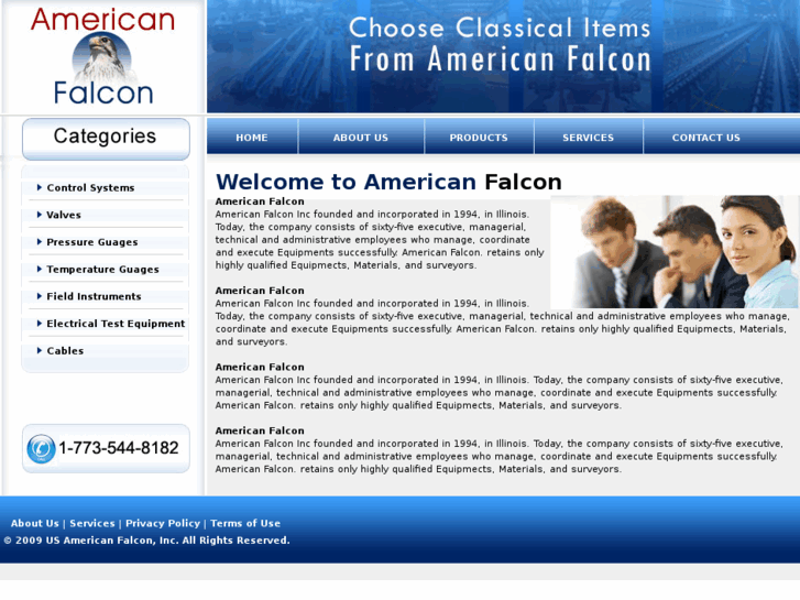 www.americanfalcon.biz