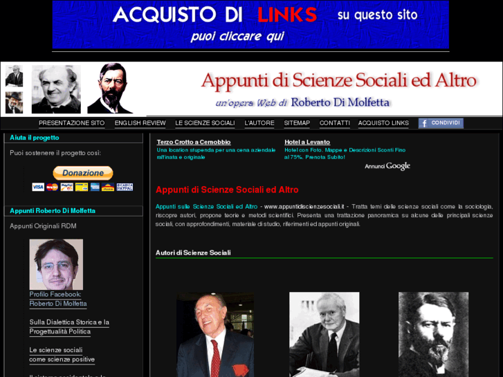 www.appuntidiscienzesociali.it