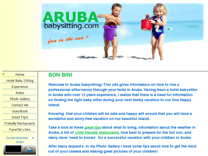 www.arubababysitting.com