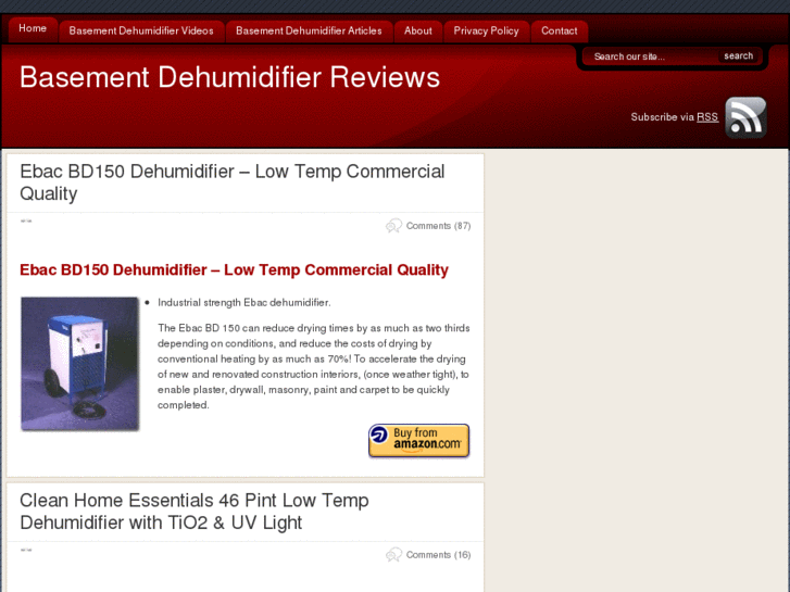 www.basementdehumidifierreviews.com