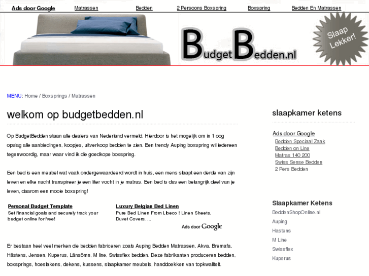 www.budgetbedden.nl