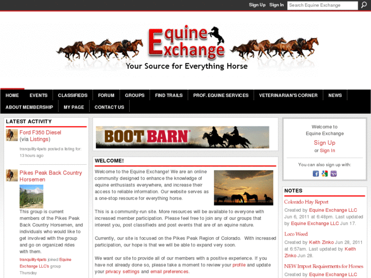 www.equine-exchange.net