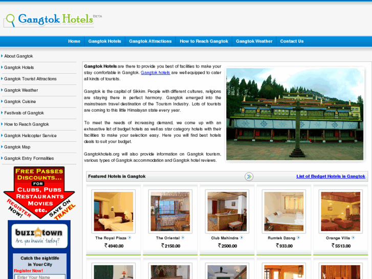 www.gangtokhotels.org