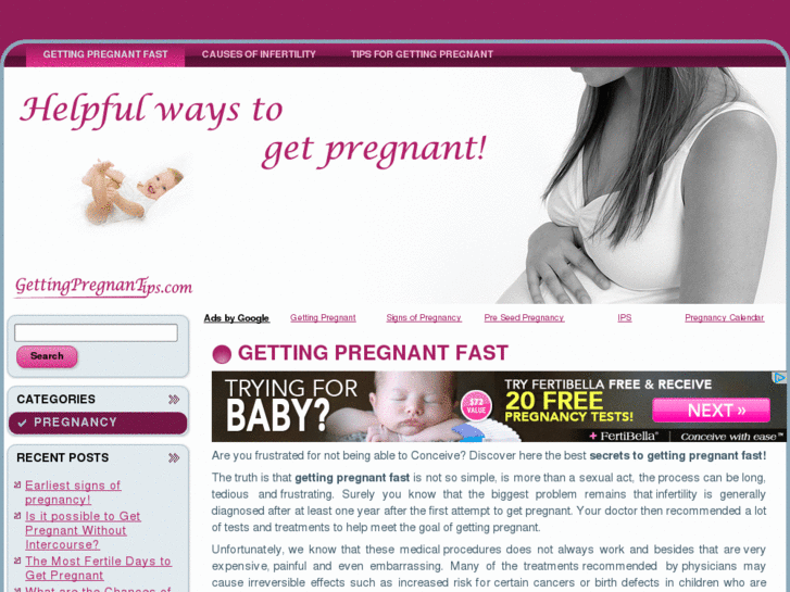 www.gettingpregnantips.com