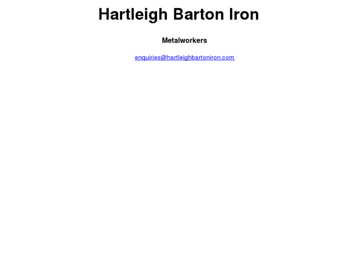 www.hartleighbartoniron.com