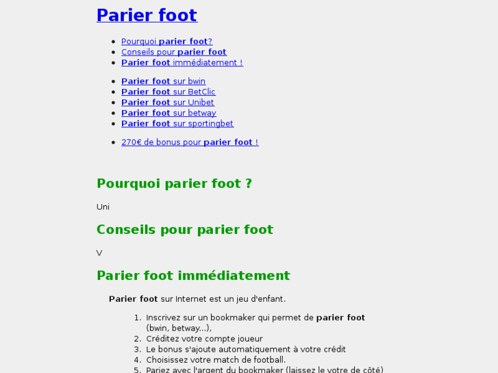 www.parier-foot.biz