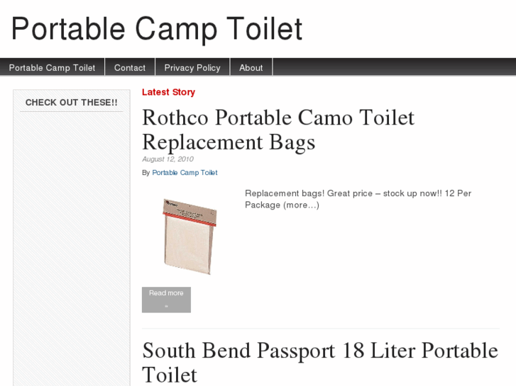 www.portablecamptoilet.net