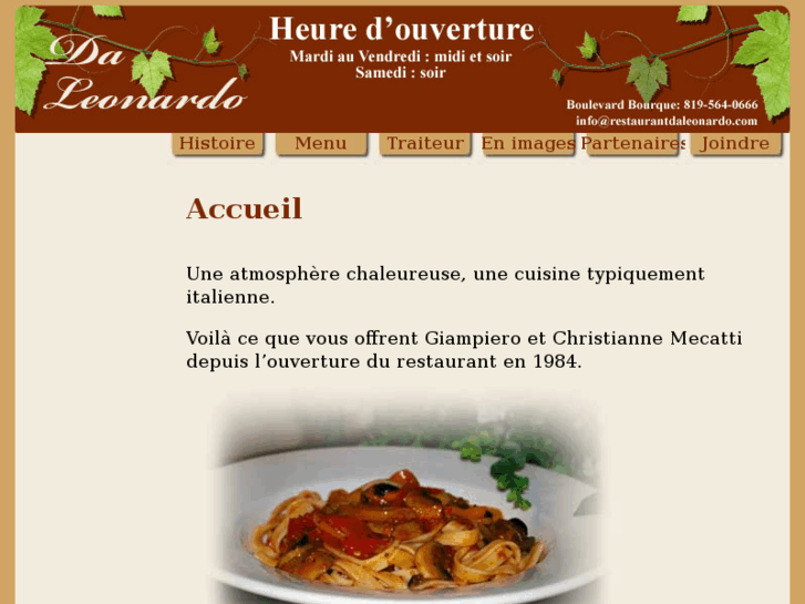 www.restaurantdaleonardo.com