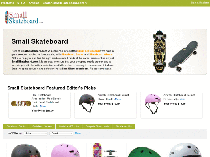 www.smallskateboard.com