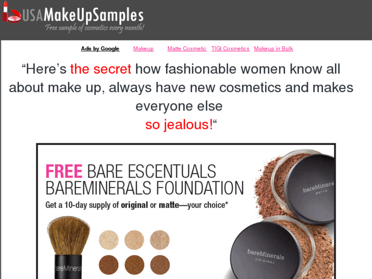 www.usamakeupsamples.com