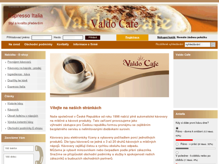 www.valdocafe.cz