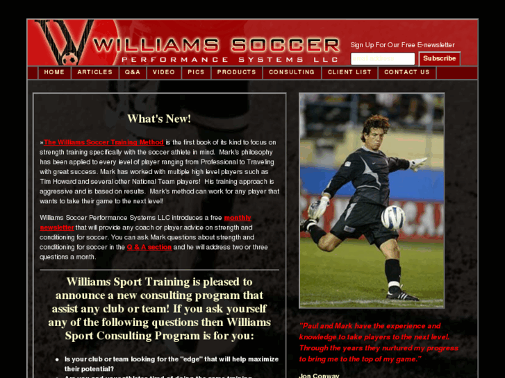 www.williamssoccer.com